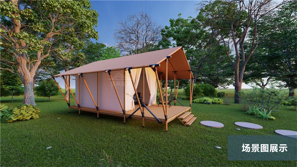 四季皆宜的户外宫殿｜恒温系统+手工羊毛地毯，定义朗县奢华星空新标准